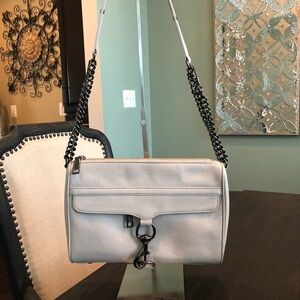 Rebecca Minkoff MAC Crossbody Putty & Guitar Strap